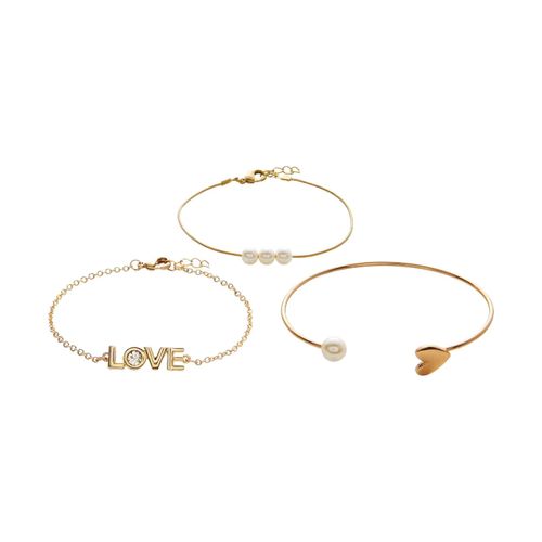 Set de Pulseras New Love x3