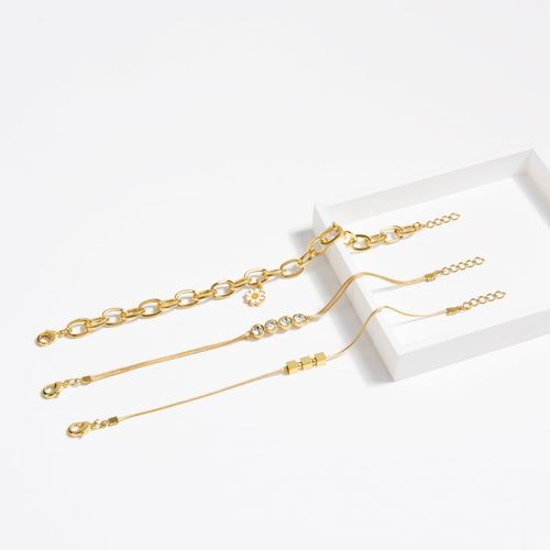 Set de Pulseras Pretty Flower X3