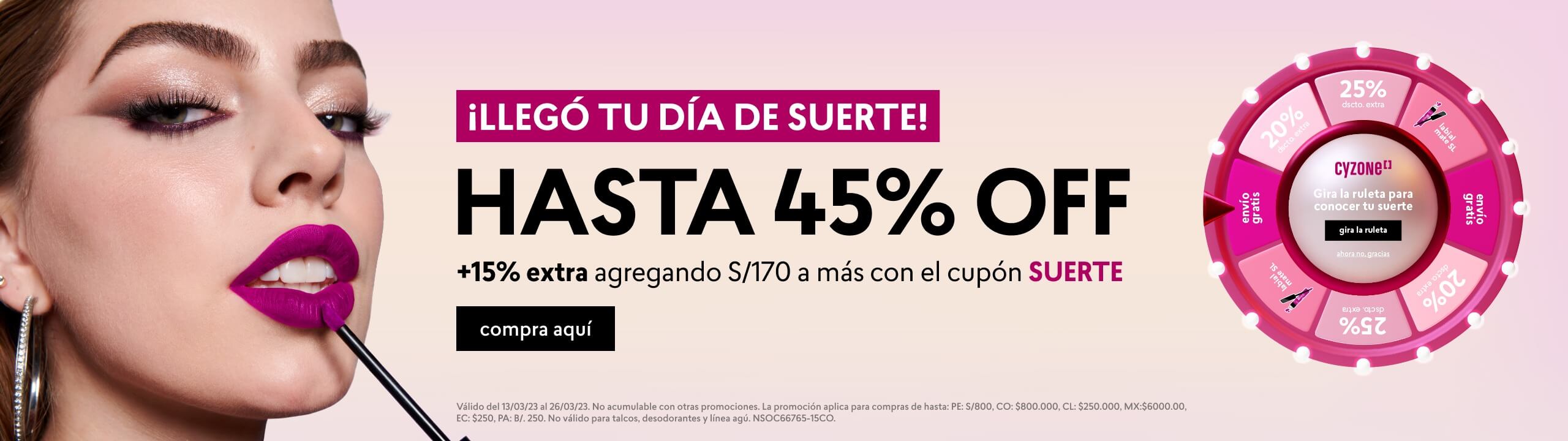 Descubre y aprovecha todos los descuentos en Cyzone